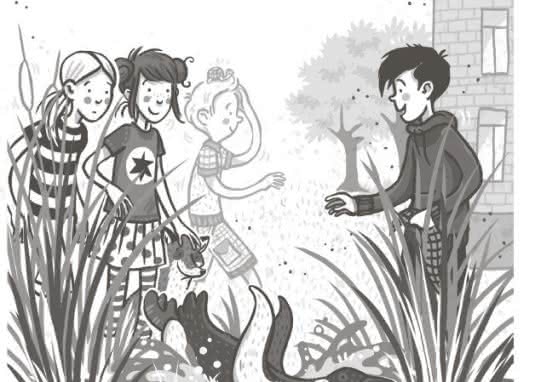 Die Schule der magischen Tiere Band 12 Voll das Chaos Innenseite Gruppe Kinder
