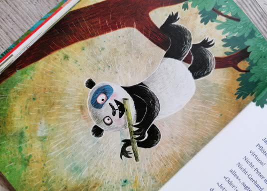Panda-Pand Innenseite Baum