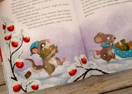 Der kleine Siebenschläfer Ein Lichterwald voller Weihnachtsgeschichten Innenseite Sammeln