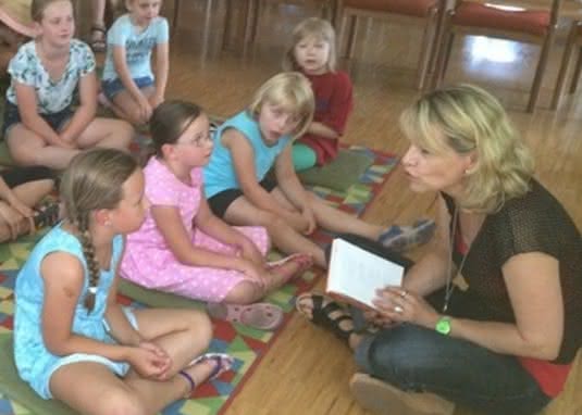 Barbara Rose Lesung mit Kindern