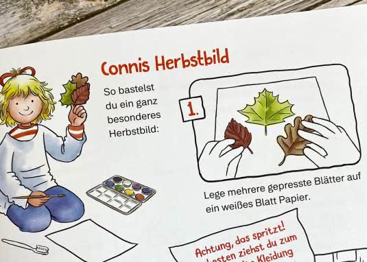 Conni gelbe Reihe: Mein Kreativ-Naturbuch Innenseite