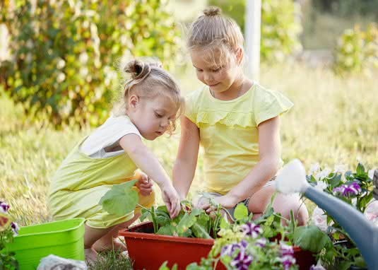 Gärtnern mit Kindern