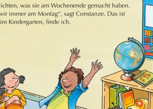 LESEMAUS 90: Ich hab eine Freundin, die ist Lehrerin Innenseite