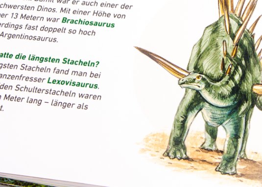 Frag doch mal die Maus - Dinosaurier Innenseite