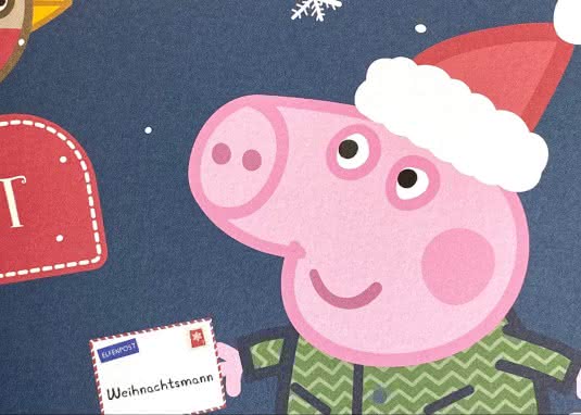 Peppa Pig: Mein Adventskalenderbuch Innenseite
