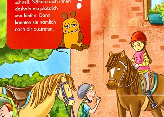 Frag doch mal ... die Maus Pferde und Ponys Kinderbuch Kindersachbuch ab 2 Jahren