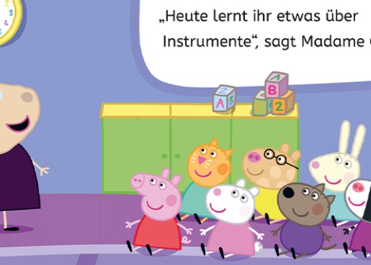 Einfach lesen lernen: Schul-Geschichten mit Peppa Pig Kinderbuch ab 6 Jahren