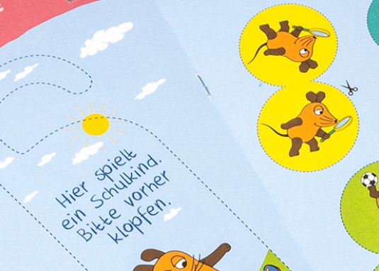 Frag doch mal die Maus Maus-Rätselspaß zum Schulanfang Einschulung Kinderbeschäftigung ab 5 Jahren