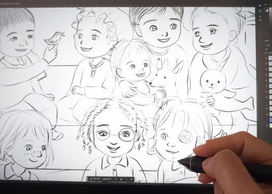 Vielfalt im Kinderbuch - Illustrationen von Paran Kim