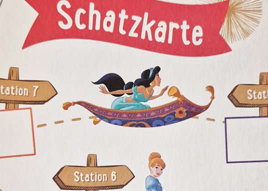 Disney Prinzessin meine Schnitzeljagd ab 5 Jahren