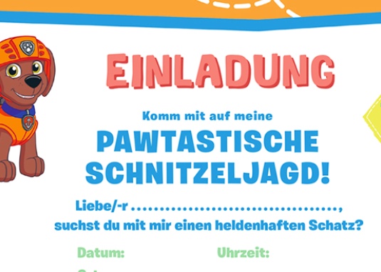 Paw Patrol Meine Schnitzeljagd ab 4 Jahren