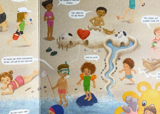 Komm, wie fahren ans Meer Kinderbuch ab 3 Jahren