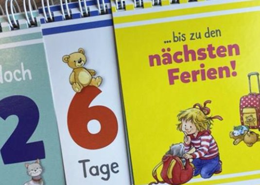 Countdown für die Schule mit Conni ab 5 Jahren