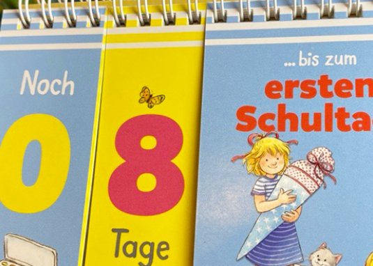 Countdown für die Schule mit Conni ab 5 Jahren