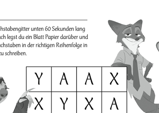 Disney coole Brain Games Beschäftigung ab 6 Jahren