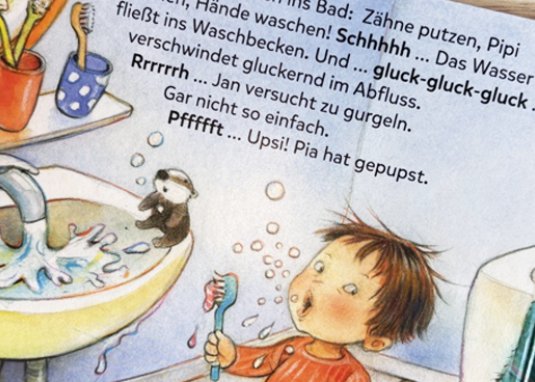 Pupsen, Niesen, Lachen ... Mein Körper kann Geräusche machen Kinderbuch ab 2 Jahren