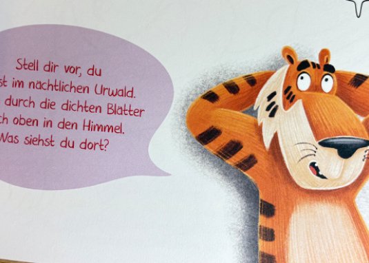 Der achtsame Tiger mein Malbuch ab 3 Jahren