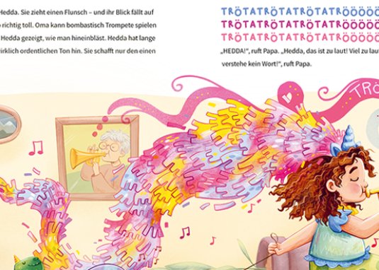 Die laute Hedda Kinderbuch ab 3 Jahren