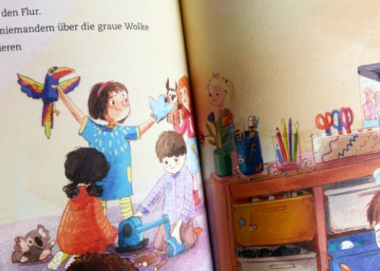 Mamas graue Wolke Kinderbuch ab 3 Jahren