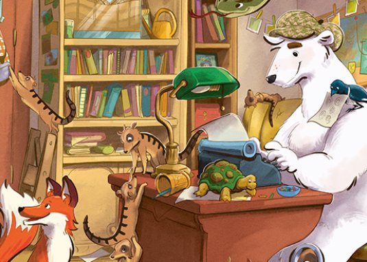 Die Schule der magsichen Tiere Ermittelt Der grüne Glibber Brief