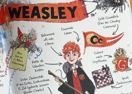 Potter Guides Ron Weasley Kinderbuch ab 6 Jahren