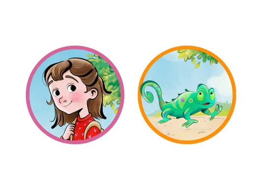 Die Schule der magischen Tiere Anna-Lena und ihr Chamäleon Caspar