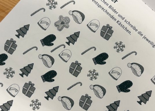 Mein dicker Winter-Rätselblock Kinderbeschäftigung ab 8 Jahren