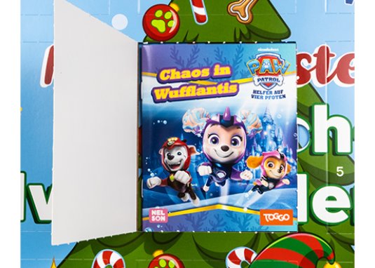 PAW Patrol Mein liebster Minibuch-Adventskalender ab 3 Jahren