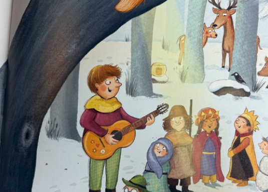 Weihnachtstrubel im Winterwald Kinderbuch ab 3 Jahren