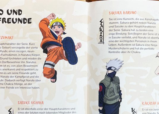 Naruto: Mein ninjastarkes Freundebuch Beschäftigungsbuch ab 6 Jahre