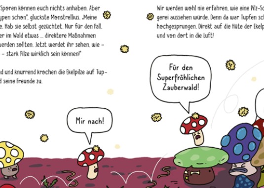 Super Happy Magic Forest und der miese Monsterpilz Kinderbuch ab 6 Jahren 