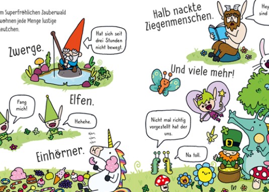 Super Happy Magic Forest und der miese Monsterpilz Kinderbuch ab 6 Jahren 