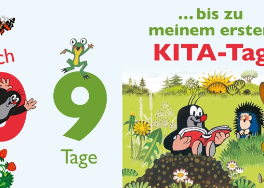 Der kleine Maulwurf Countdown für Kita Kinder Banner 1