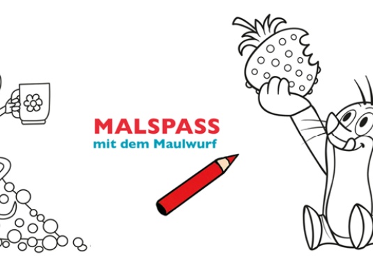 Der kleine Maulwurf Countdown für Kita Kinder Banner 2