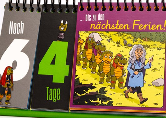 HeavySaurus Countdown Mitmachbuch ab 5 Jahren Banner 1