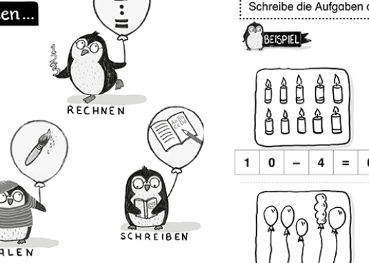 Mein superlustiger Schüler Rätseblock Beschäftigungsbuch ab 7 Jahren Banner 2