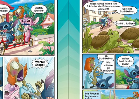 Disney Stitch: Galaktische Abenteuer und 'Ohana Kinderbuch ab 7 Jahren Banner 1