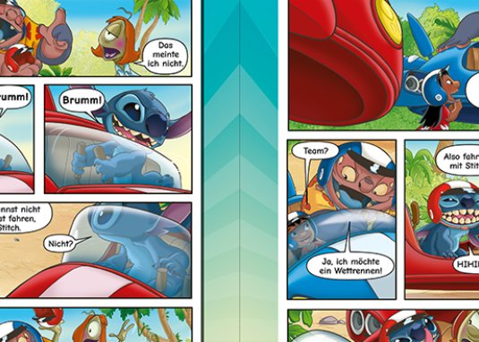 Disney Stitch: Galaktische Abenteuer und 'Ohana Kinderbuch ab 7 Jahren Banner 2