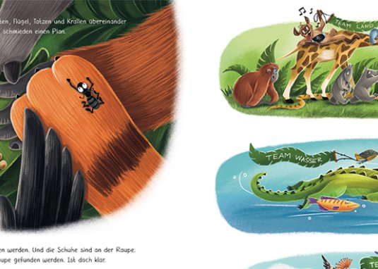 Der achtsame Tiger und plötzlich kann ich fliegen Kinderbuch ab 3 Jahren Banner 2