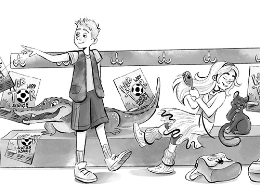 Die Schule der magischen Tiere 10: Hin und weg! Kinderbuch ab 8 Jahren Banner 1