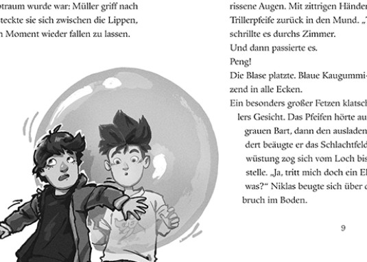 Fantastic Friends 1 Tausche Mathe gegen Drache Kinderbuch ab 8 Jahren Banner 1