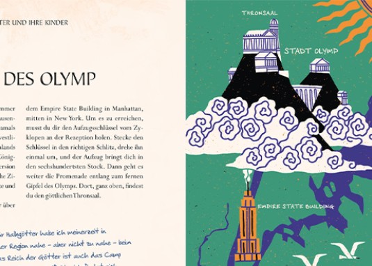 Percy Jackson - Die Welt der Götter und Monster Kinderbuch ab 10 Jahren Banner 1