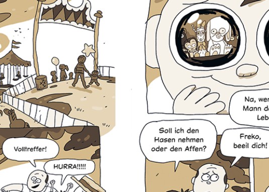 Taxi und Gretel und der Jahrmarkt des Grauens Banner 1