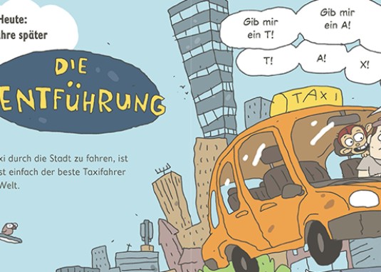 Taxi und Gretel und der Jahrmarkt des Grauens Banner 2