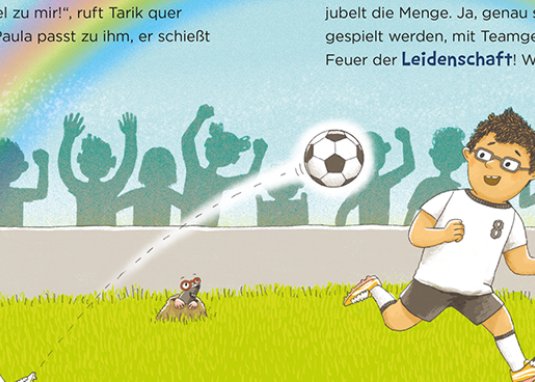 Vier Viertel und ein Haufen Chaos 2: Der verschwundene Fußball Banner 1